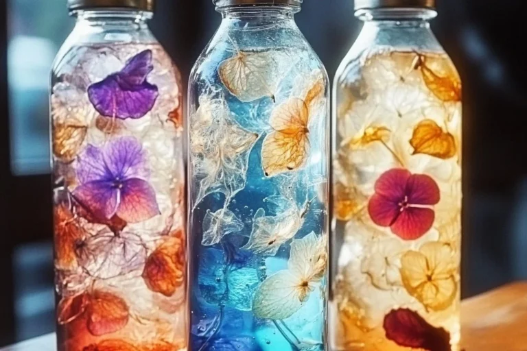 Homemade Calm Down Bottle for stress relief and relaxation