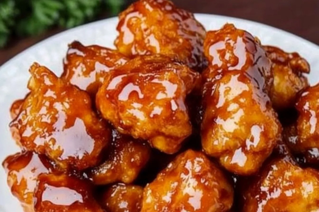 Delicious Panda Express orange chicken copycat recipe with crispy, tangy sauce