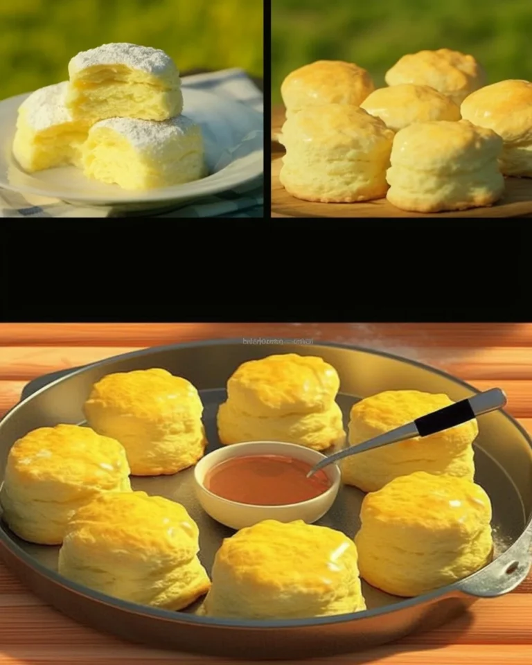 Freshly baked scones on a plate with jam and cream