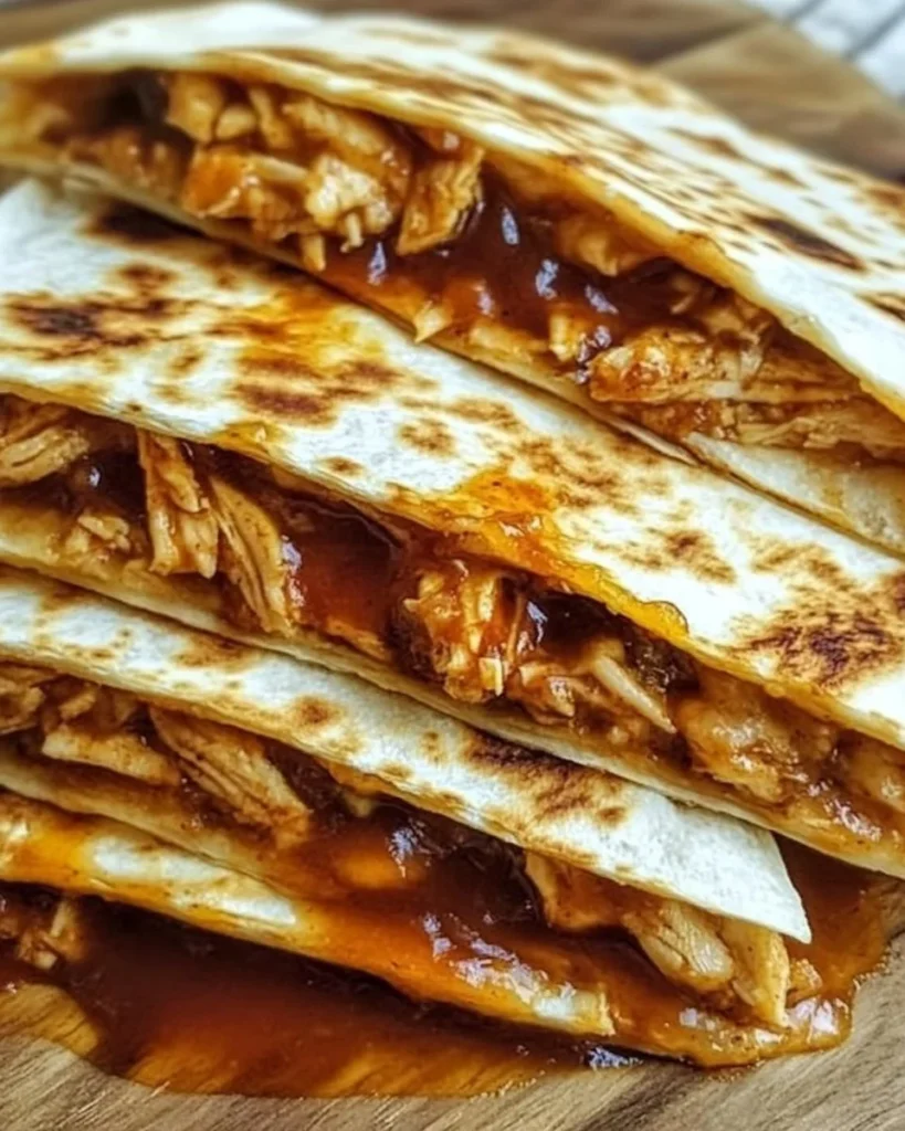 BBQ Chicken Quesadillas