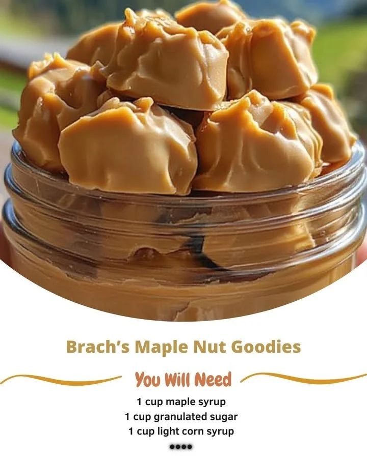 Brach's Maple Nut Goodies - delicious maple-flavored candy with nuts