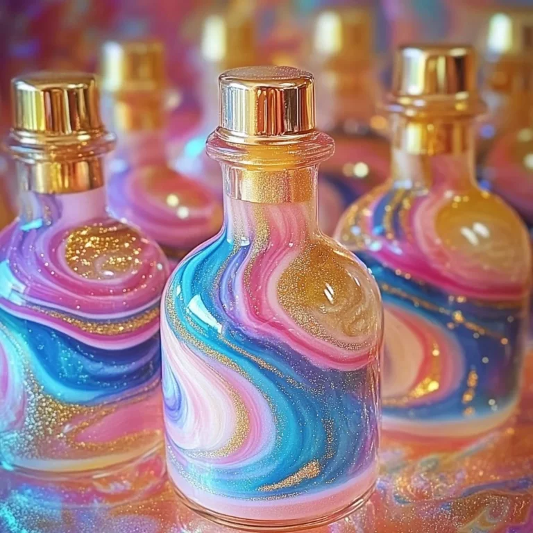 Colorful DIY sand art bottles showcasing vibrant layered sand designs.