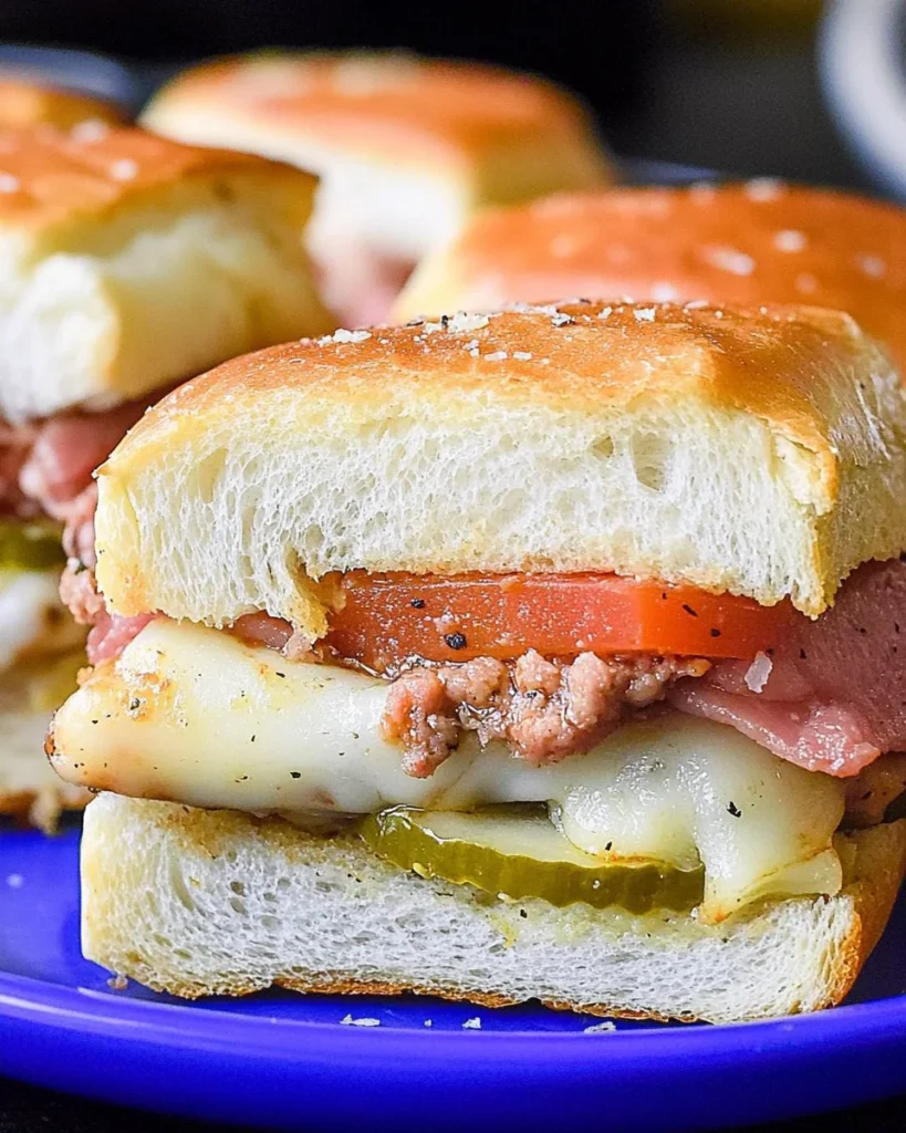 Hot Italian Sub Sliders