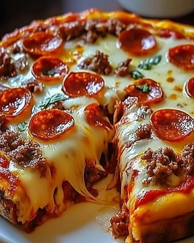 Delicious Meat Lover's Pizza loaded with various meats and melted cheese