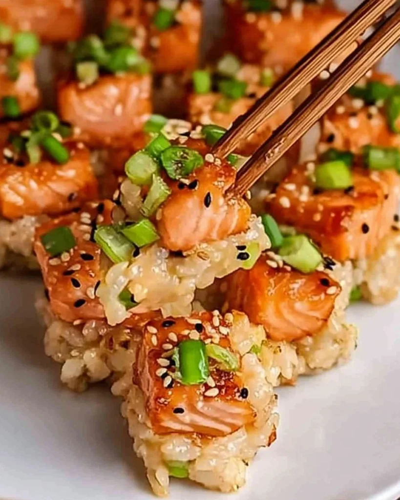 Salmon Crispy Rice
