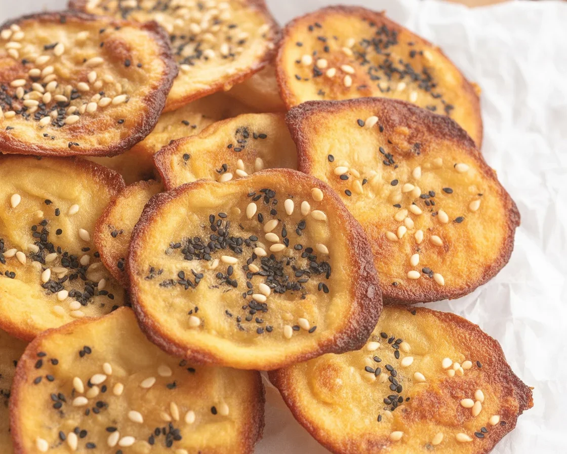 Crunchy cottage cheese chips made with one ingredient, perfect for a protein-rich snack.