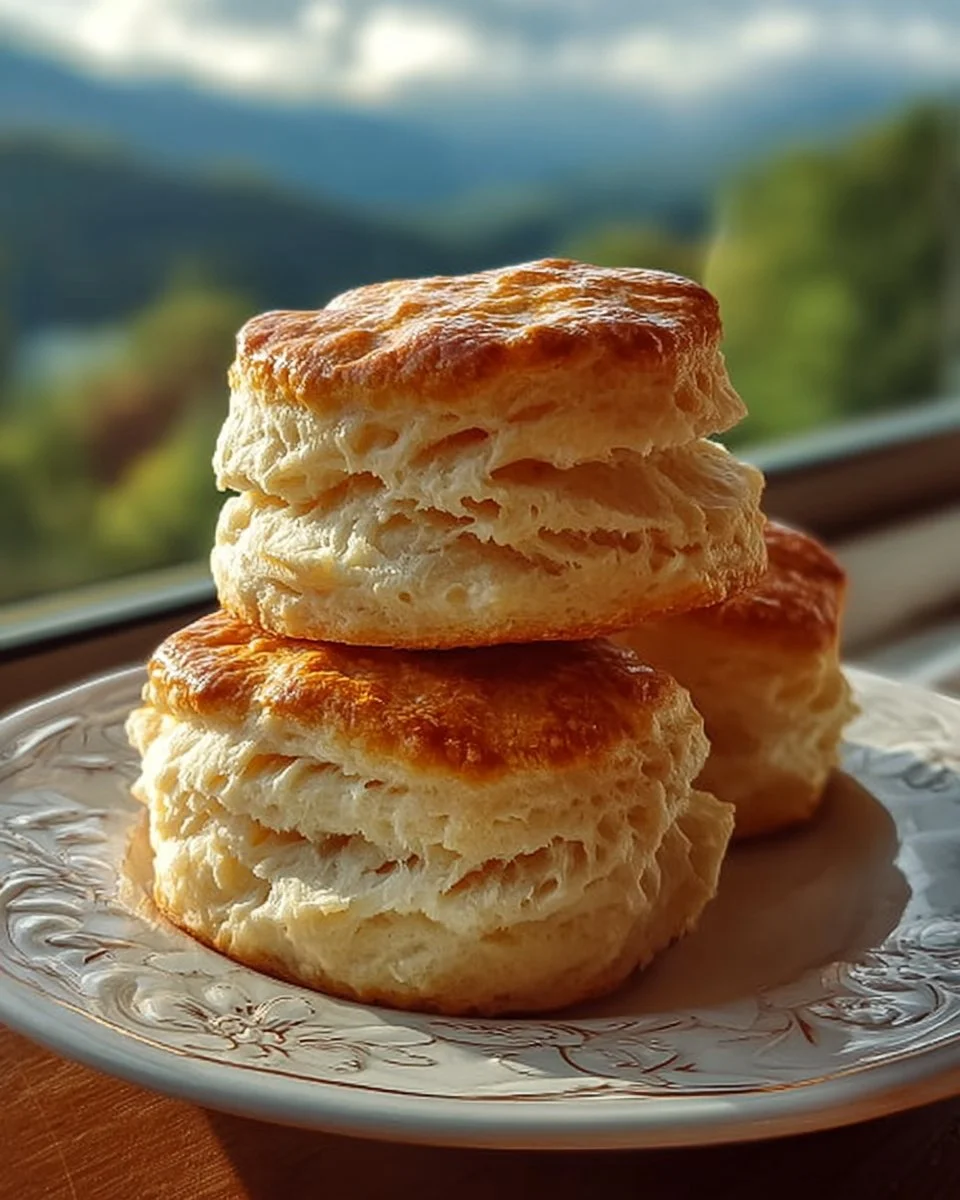 Freshly baked billion-dollar buttery biscuits ready to serve.
