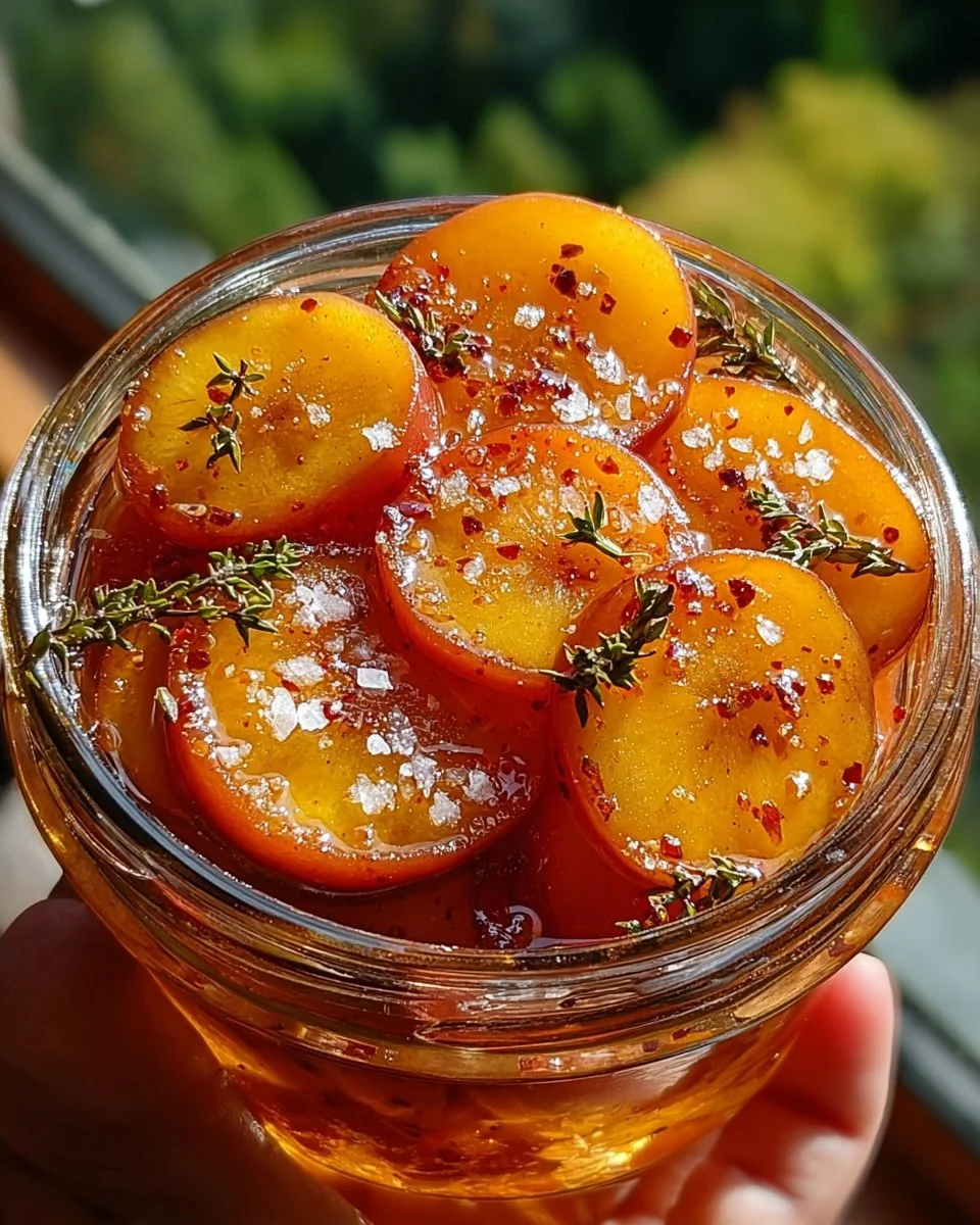 Delicious candied apple slices topped with sweet glaze for a tasty treat