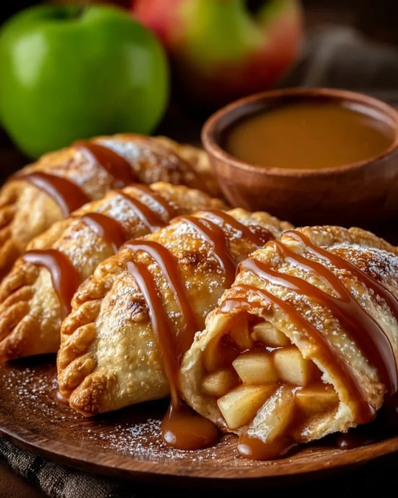 Caramel Apple Empanadas