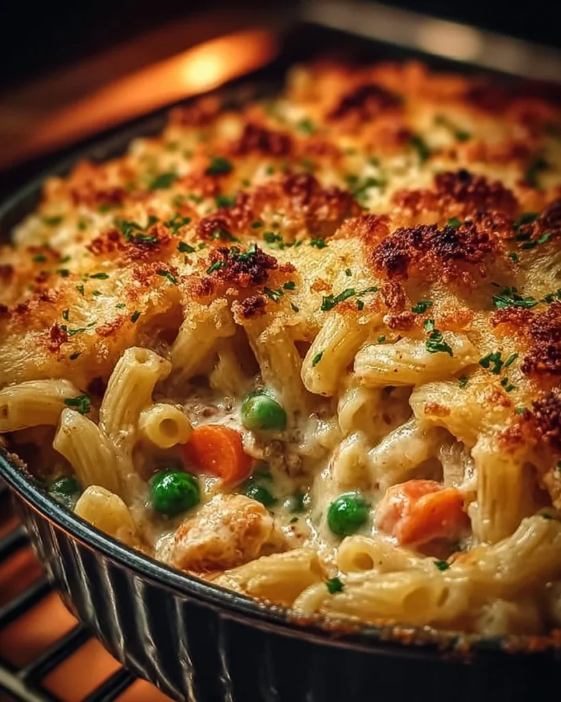 Chicken Pot Pie Pasta