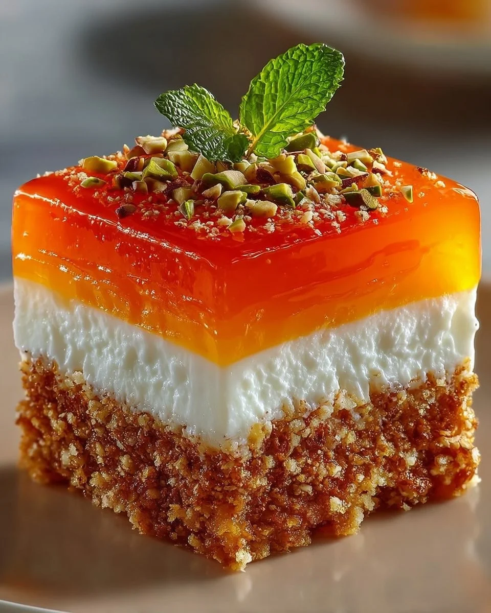 Ciasto marchewkowe z mascarpone i kokosem na białym talerzu