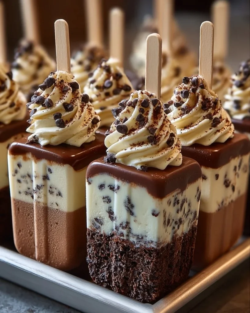 Cookies & Cream Kahlua Parfait Pops