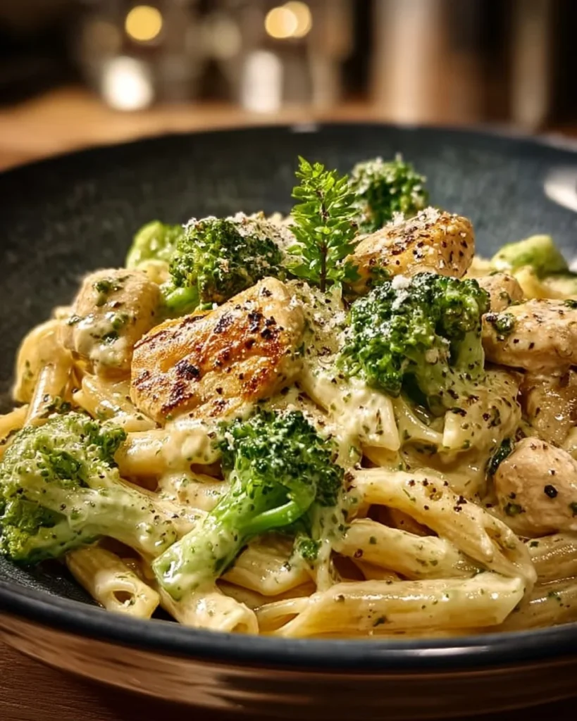 Creamy Chicken and Broccoli Pasta