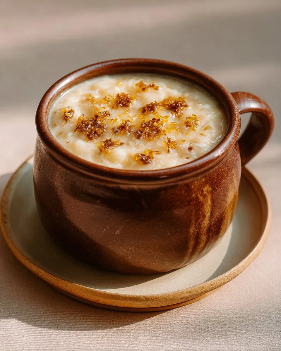 Domowy smalec z chrupiącymi skwarkami i cebulą na talerzu