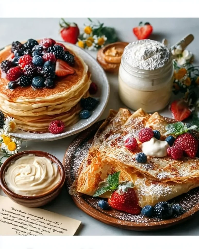 Easy Homemade Pancake/Crepes Mix