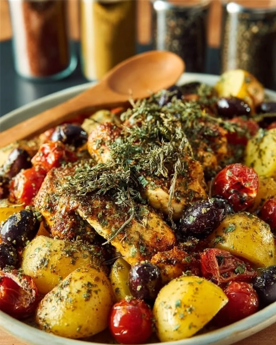 A variety of homemade Mediterranean blends with fresh herbs and spices.