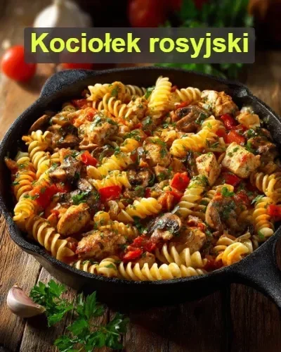 Kociołek rosyjski do gotowania na ognisku w ogrodzie