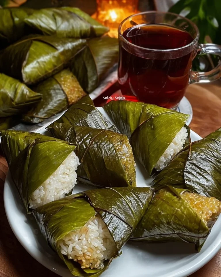 Maya Steamed Cake served with a cup of black coffee