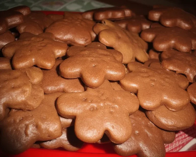 Najlepsze miękkie pierniczki miodowe na Boże Narodzenie na talerzu