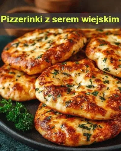 Pizzerinki z serem wiejskim