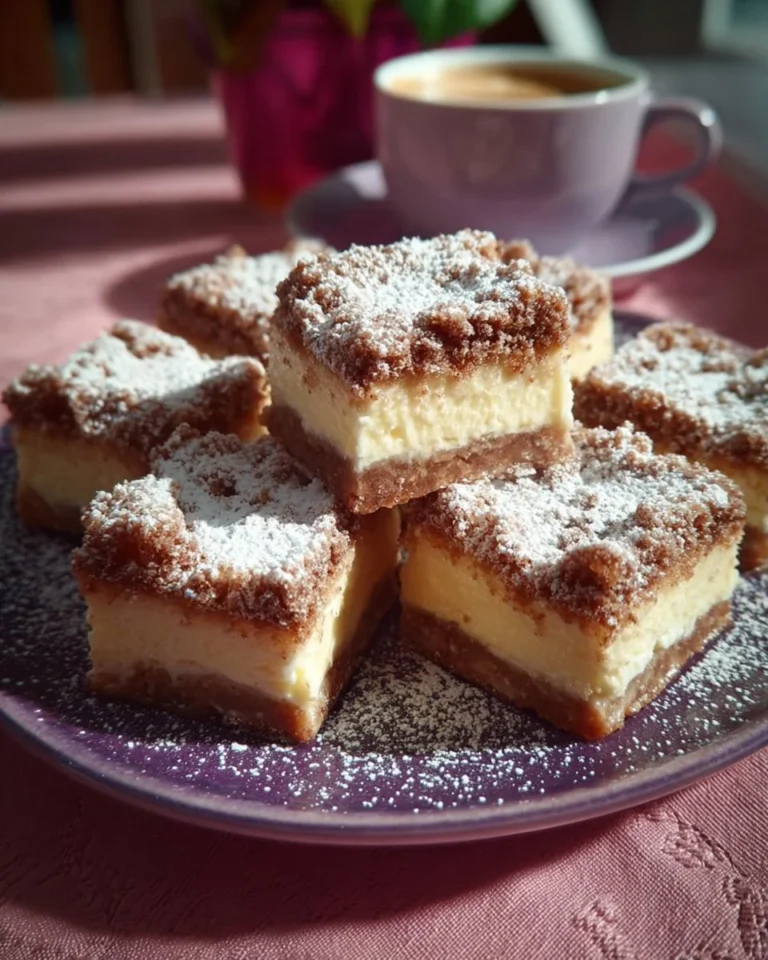 Sernik z kakaową kruszonką i ciemnym spodem na talerzu
