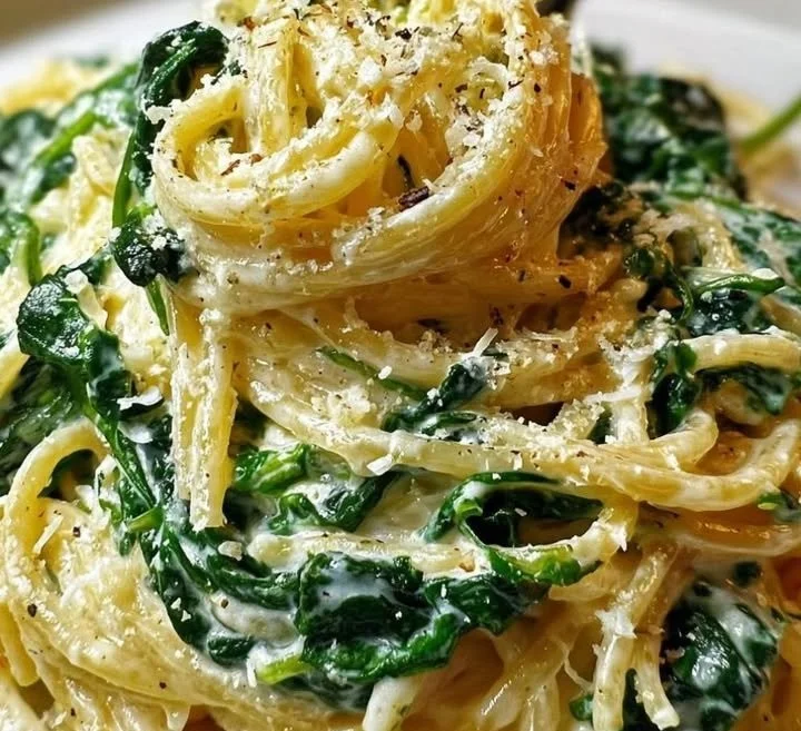 Zesty Lemon Ricotta and Spinach Pasta