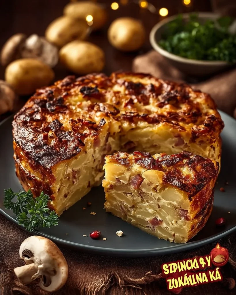 Babka ziemniaczana z chrupiącą skórką