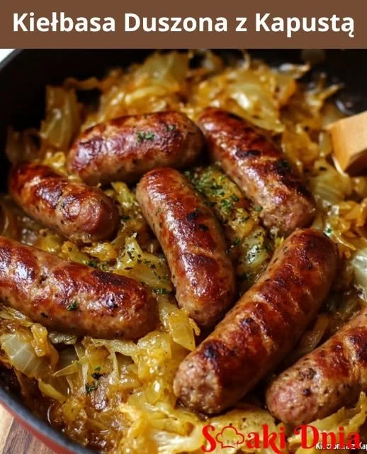 Kiełbasa Duszona z Kapustą
