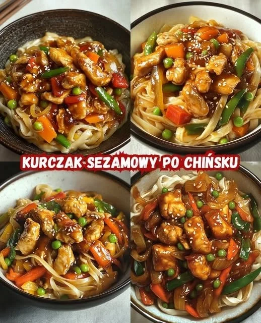 Kurczak sezamowy po chińsku