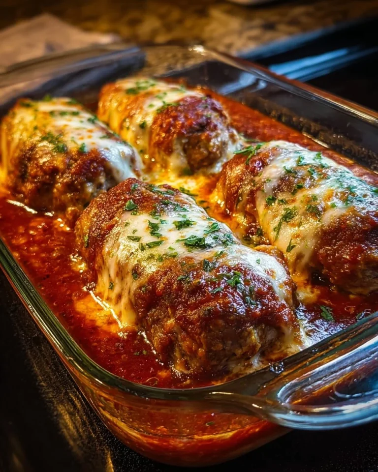 Delicious stuffed sausage served with a fresh green salad.